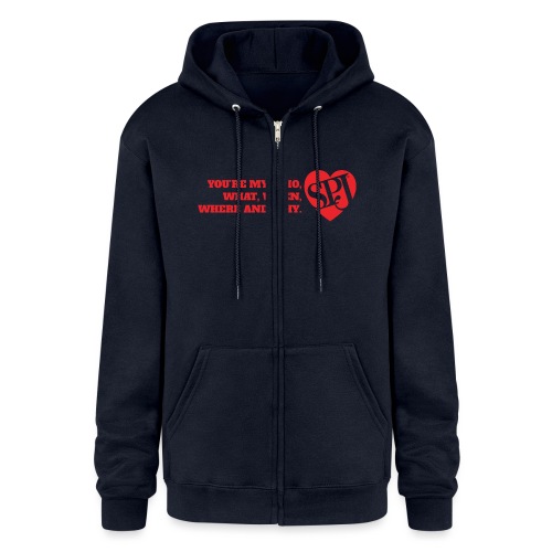 You're My Who, What, When, Where and Why - Champion Unisex Full Zip Hoodie