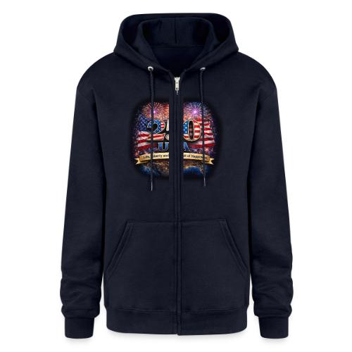 USA 250th Celebration - Champion Unisex Full Zip Hoodie