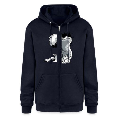 UN-STUCK Grey Husky - Champion Unisex Full Zip Hoodie