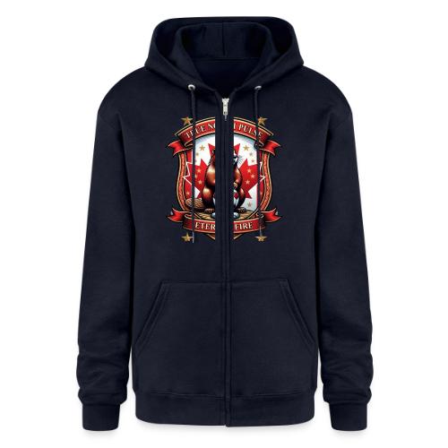 Canada Beaver Crest T-Shirt, Pride Badge Gift - Champion Unisex Full Zip Hoodie