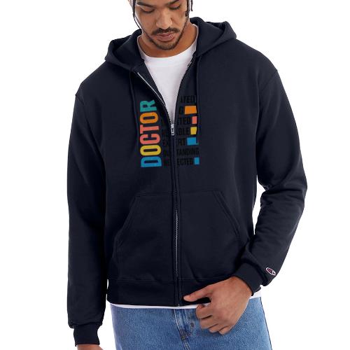 Proud Doctor Traits - Champion Unisex Full Zip Hoodie