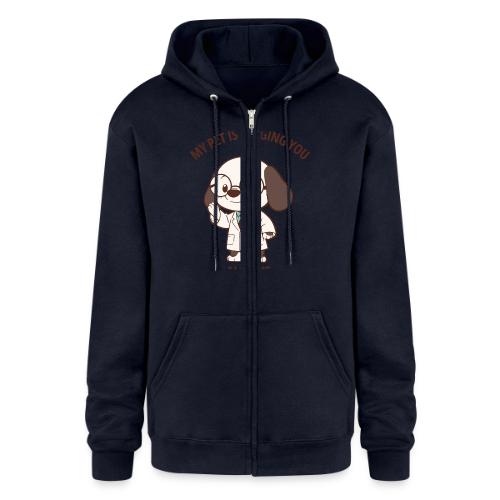 My Pet Is Judging You Always T-Shirt | Sarcastic C - Champion Unisex Full Zip Hoodie