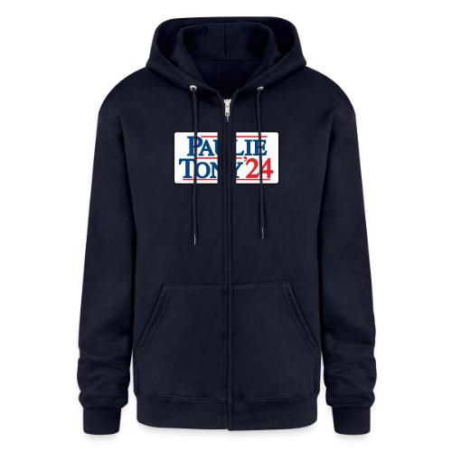 Paulie & Tony for Co-President 2024 - Champion Unisex Full Zip Hoodie