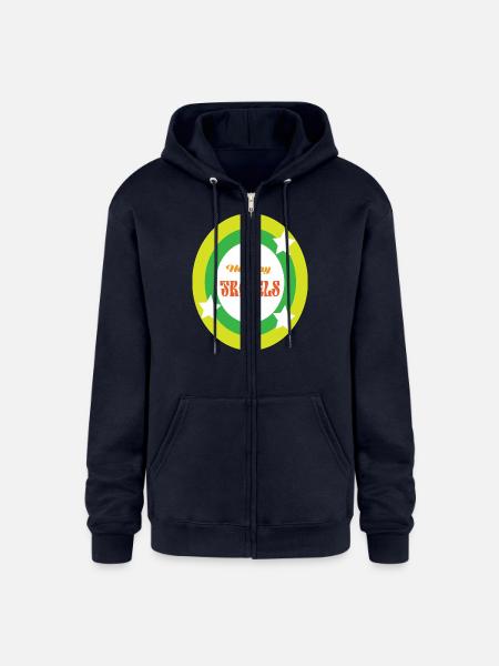 HOLIDAY TRAVELS t-shirt. - Champion Unisex Full Zip Hoodie - navy