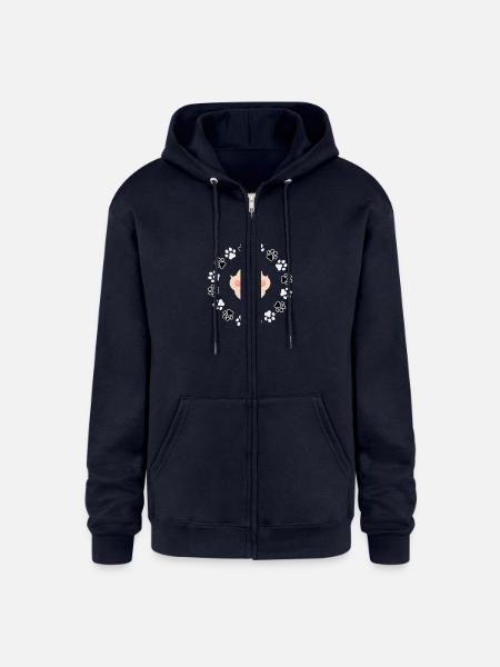 Cats paw - Champion Unisex Full Zip Hoodie - navy