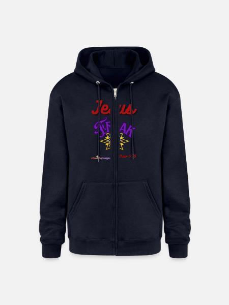 Jesus Freak 2 0 - Champion Unisex Full Zip Hoodie - navy