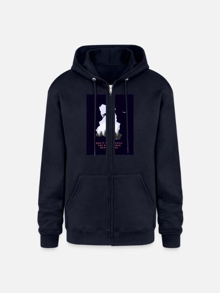 Motivation - Champion Unisex Full Zip Hoodie - navy