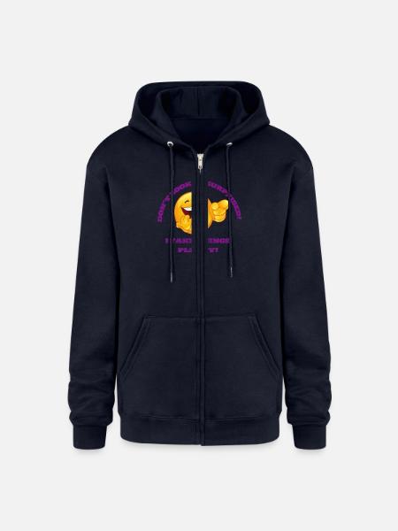 SO SURPRISED - Champion Unisex Full Zip Hoodie - navy