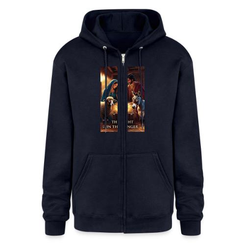 Nativity Manger T-Shirt - Champion Unisex Full Zip Hoodie