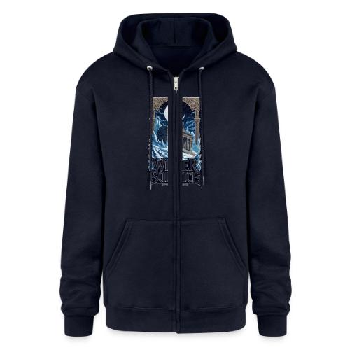 Winter Solstice Temple T-Shirt - Champion Unisex Full Zip Hoodie