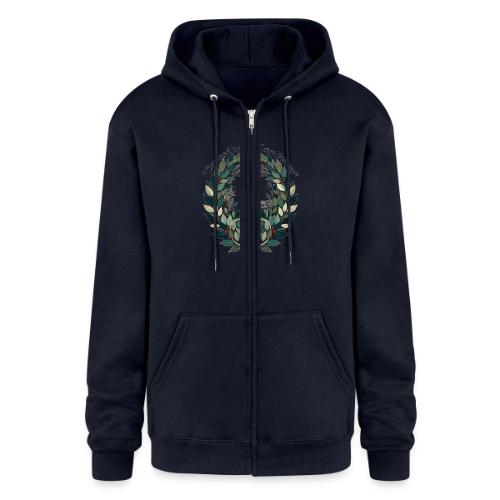 Crowned by Your Love Forever Laurel Wreath T-Shirt - Champion Unisex Full Zip Hoodie