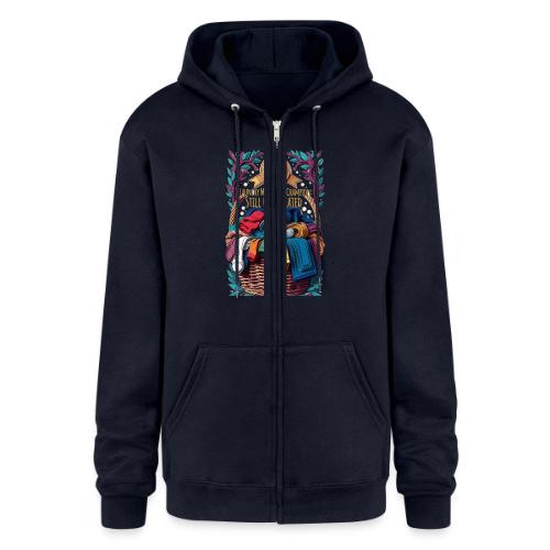 Laundry Mountain Champion Tee | Still Undefeated - Champion Unisex Full Zip Hoodie