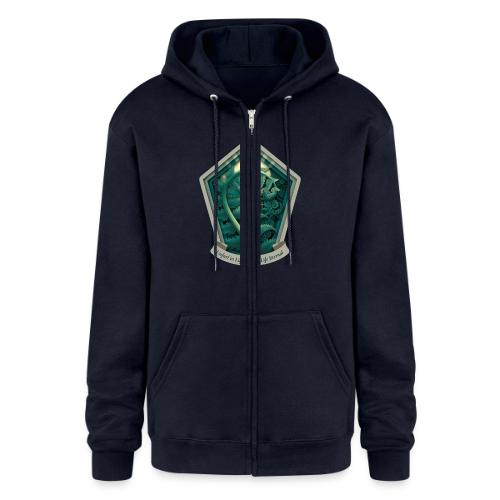 Easter Unfurl in Light Fern T Shirt, Spring Gift - Champion Unisex Full Zip Hoodie