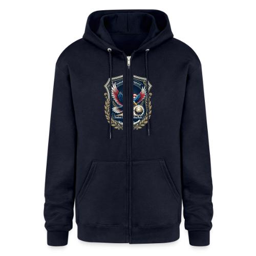 USA Eagle Vanguard T-Shirt,American Flag PrideGift - Champion Unisex Full Zip Hoodie