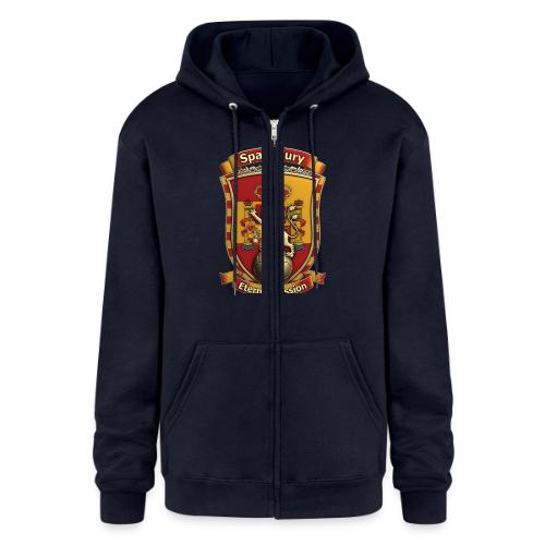 Spain Lion Fury T-Shirt, Spanish Crest Gift - Champion Unisex Full Zip Hoodie