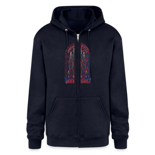 Barcelona Scarlet Pride T Shirt, Vibrant City Gift - Champion Unisex Full Zip Hoodie
