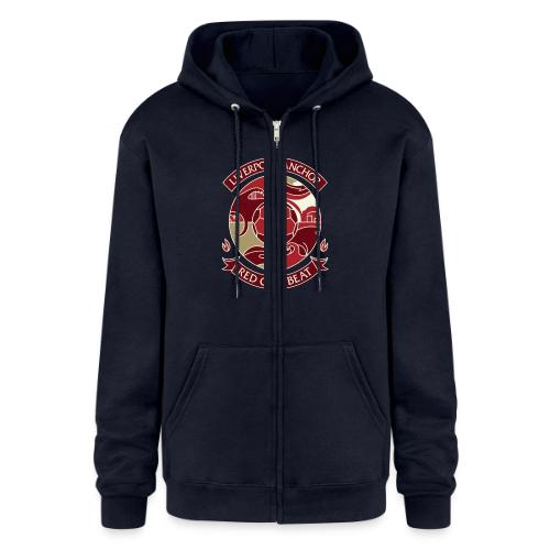 Liverpool Anchor T Shirt, Soccer City Pride Gift - Champion Unisex Full Zip Hoodie