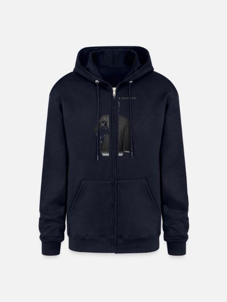 LCD Sound System - Champion Unisex Full Zip Hoodie - navy