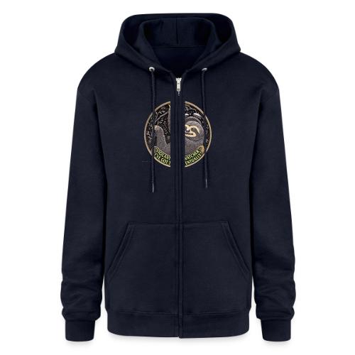 Sloth Home Watcher T Shirt - Champion Unisex Full Zip Hoodie
