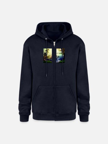 Meeting passionate - Champion Unisex Full Zip Hoodie - navy