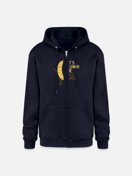 All Ripe - Champion Unisex Full Zip Hoodie - navy