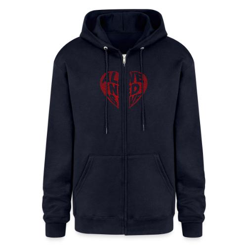 All We Need is Love in Heart - Champion Unisex Full Zip Hoodie