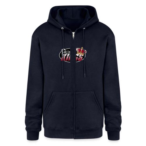 Passport Kings logo for dark shirts - Champion Unisex Full Zip Hoodie
