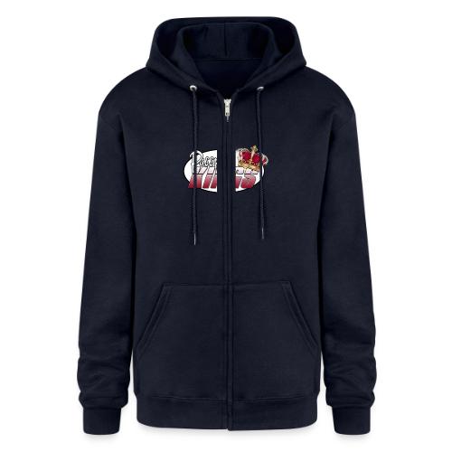 Passportkings white shirt design - Champion Unisex Full Zip Hoodie