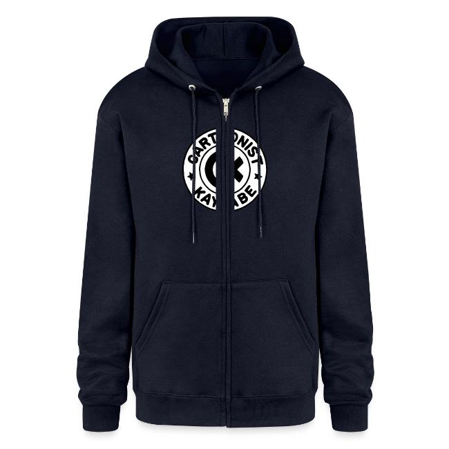 Cartoonist Kayfabe EC logo Black letters on White