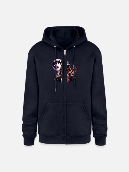 IlluminET82 - Champion Unisex Full Zip Hoodie - navy