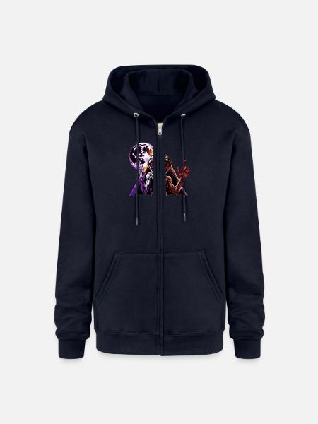 IlluminET87 - Champion Unisex Full Zip Hoodie - navy