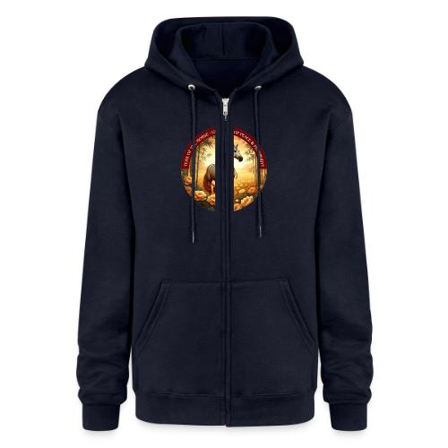 Year of the Horse Guardian T Shirt, Lunar New Year - Champion Unisex Full Zip Hoodie