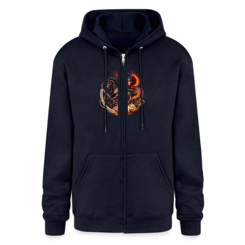 Year of the Horse Phoenix T Shirt, Lunar NY Gift - Champion Unisex Full Zip Hoodie