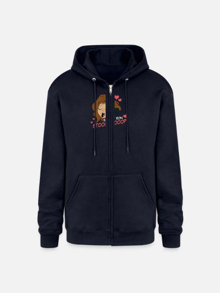 Stop It Ron - Champion Unisex Full Zip Hoodie - navy