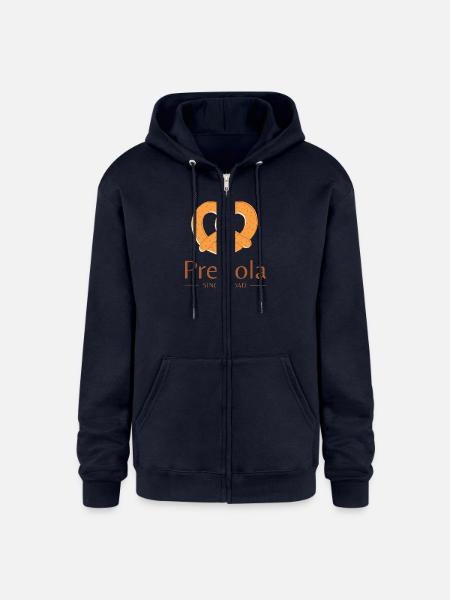 PRETZEL DAY - Champion Unisex Full Zip Hoodie - navy