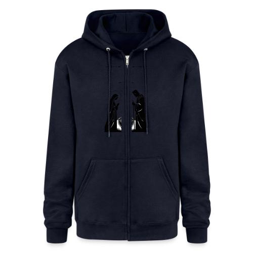 Joy to the World T-Shirt | Minimalist Nativity - Champion Unisex Full Zip Hoodie