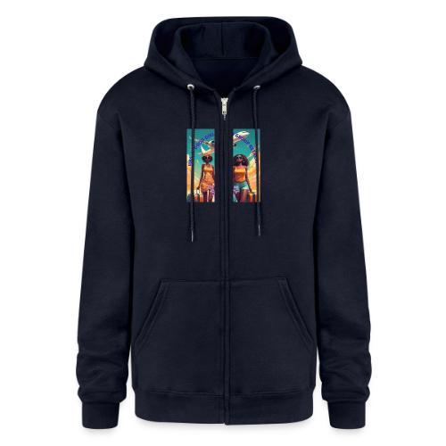 Mrs. S' Good Girlfriends Group Retreat - Champion Unisex Full Zip Hoodie
