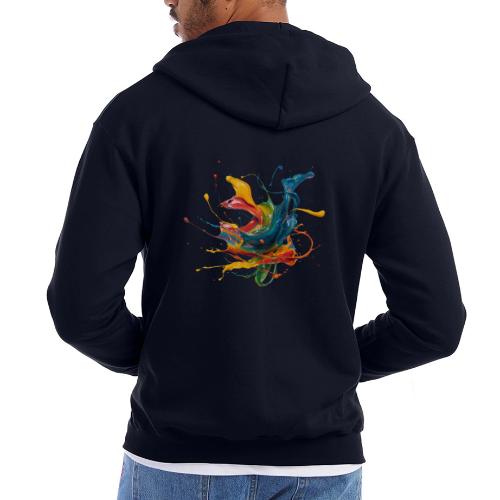 Chromatic Flow - Champion Unisex Full Zip Hoodie