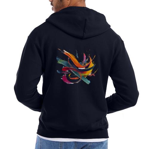 Colorful Waves - Champion Unisex Full Zip Hoodie
