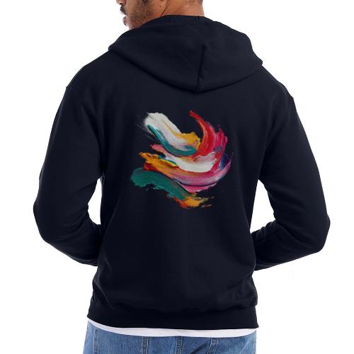 Colorful brushstrokes - Champion Unisex Full Zip Hoodie