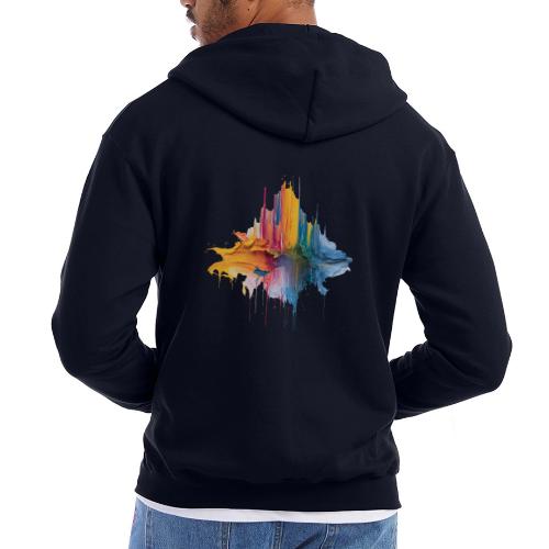 Impasto Spectrum - Champion Unisex Full Zip Hoodie