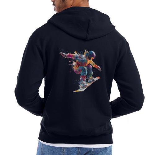 Snowboarding: Frozen Flight - Champion Unisex Full Zip Hoodie
