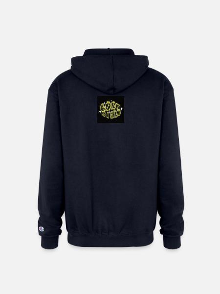 Champ Neon Glow - Champion Unisex Full Zip Hoodie - navy