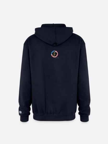 Limitless creativity - Champion Unisex Full Zip Hoodie - navy