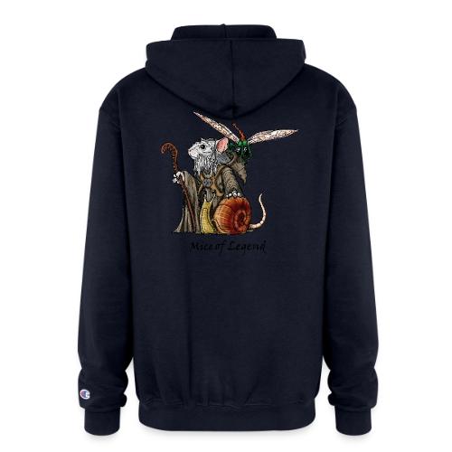 Mice of Legend - Druid Mouse - Champion Unisex Full Zip Hoodie