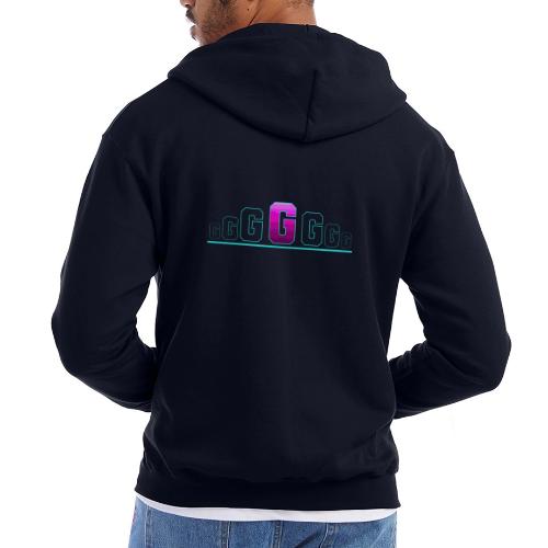 Letter G – Capital Varsity Alphabet Monogram - Champion Unisex Full Zip Hoodie