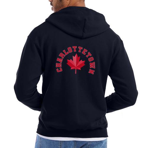 Charlottetown with maple leaf - Champion Unisex Full Zip Hoodie