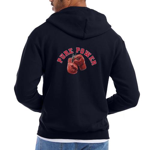 Boxing: Pure Power Punch - Champion Unisex Full Zip Hoodie