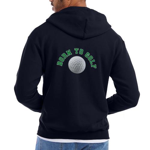 Born to Golf - Champion Unisex Full Zip Hoodie