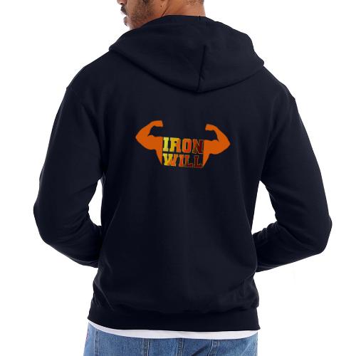 Bodybuilding: Iron Will Power - Champion Unisex Full Zip Hoodie
